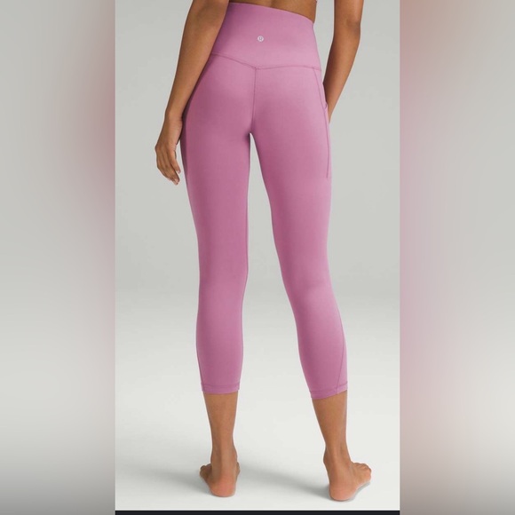 Lululemon Alogn High Rise Crop 23” - Picture 1 of 6